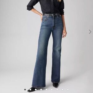 Levi's Dark Blue Flare Jeans